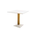 TABLE HAUTE NIZA-Blanc