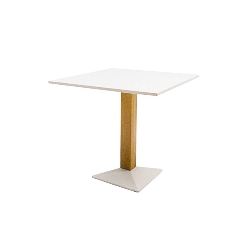 TABLE HAUTE NIZA-Blanc
