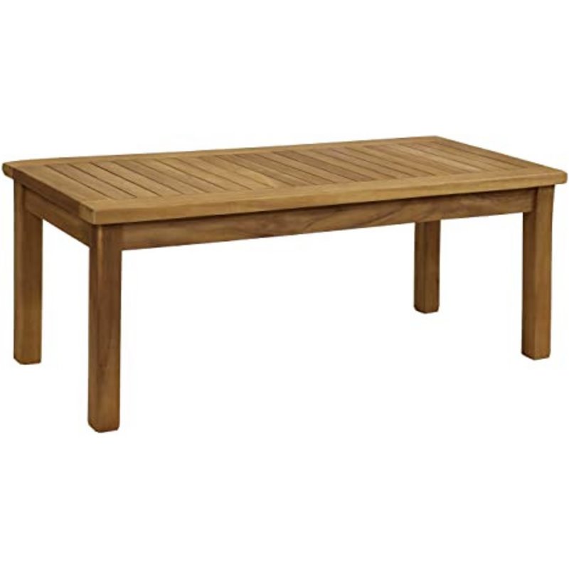 TABLE BASSE TECK