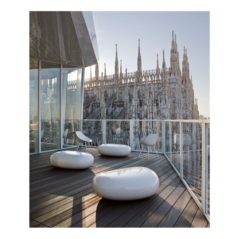 Basse / Pouf Galet 