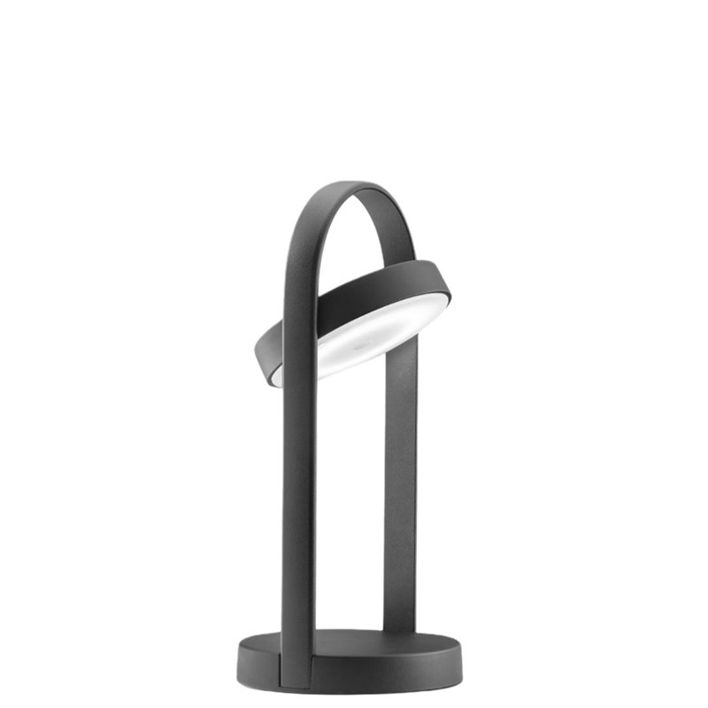 Lampe Giravolta Noir 50Cm
