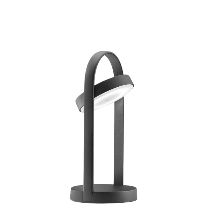Lampe Giravolta Noir 50Cm