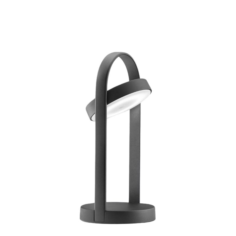 Lampe Giravolta Noir 50Cm