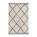 TAPIS BERBERE - Ecru / Noir