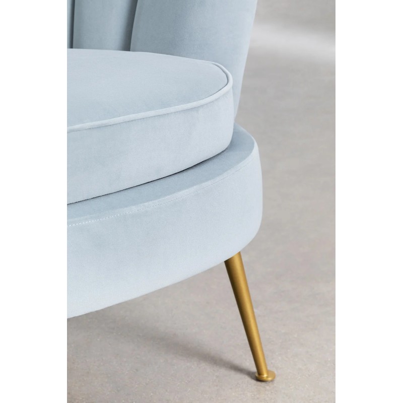 Location fauteuil bleu