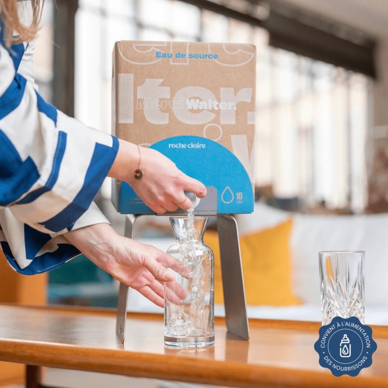 PACK WALTER Bleu 20L + 100 GOBELETS