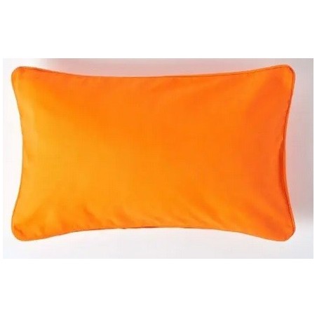 orangefarbenes Kissen