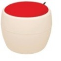 WHITE BAMBI POUFFE + VARIOUS COLOURS