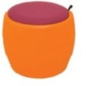 POUF BAMBI ORANGE + DIFFERENTS COLORIS
