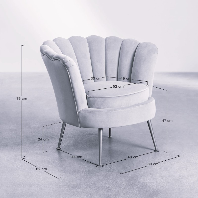 Location fauteuil bleu
