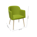 Fauteuil HERA Vert