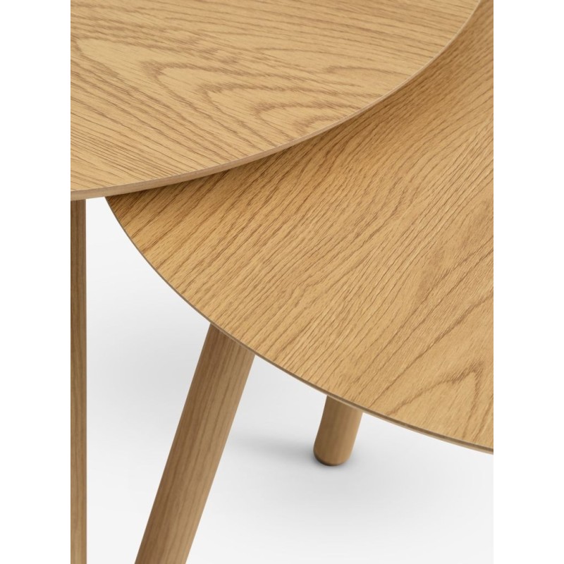 Juego de 2 mesas Madera