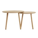 Juego de 2 mesas Madera