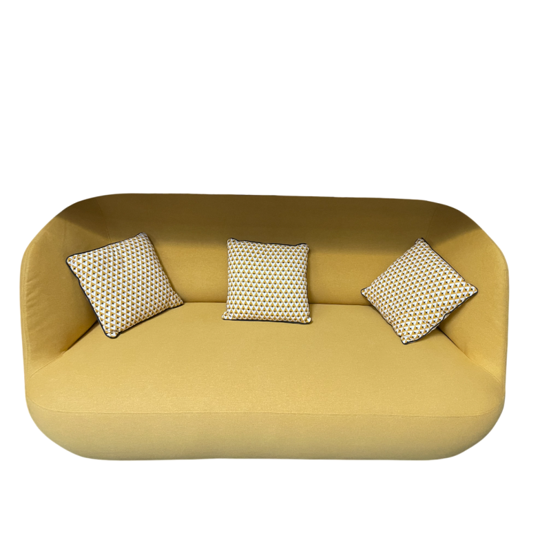 Location canapé jaune