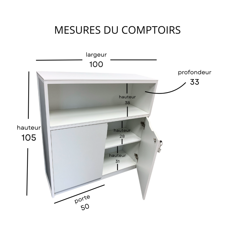 Comptoir "New105"