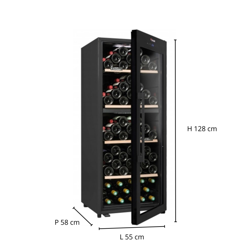 100-bottle wine cellar