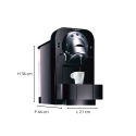 nespresso automatica + kit de 150 chupitos