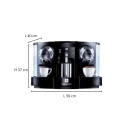 Nespresso Double-Tete + KIT 300 DOSES