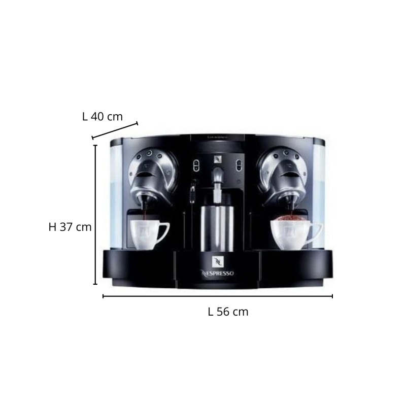 Nespresso Double-Tete + KIT 300 DOSES