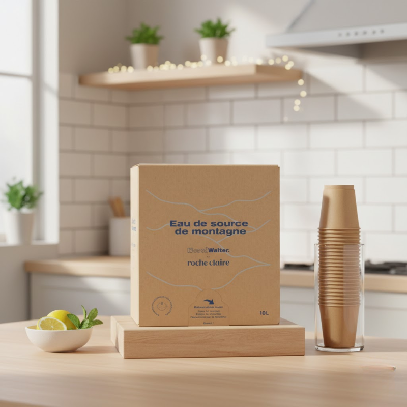 Wasserwürfel 10L + 50 Becher