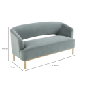 Canape Ivy Bleu