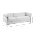 Sofa Kubic 3 Pl