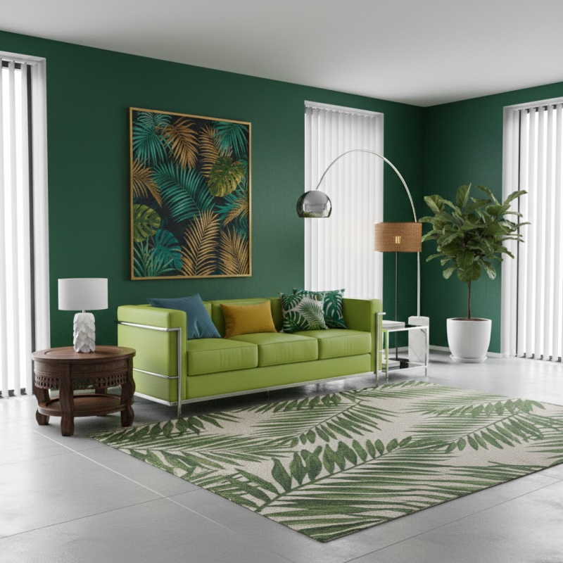 Canape Kubic 3 Pl Vert