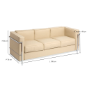 Sofa Kubic 3 Pl