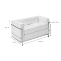 Sofa Kubic 2 Pl