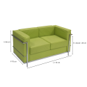 Sofa Kubic 2 Pl