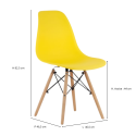 Chaise Dsw - Jaune