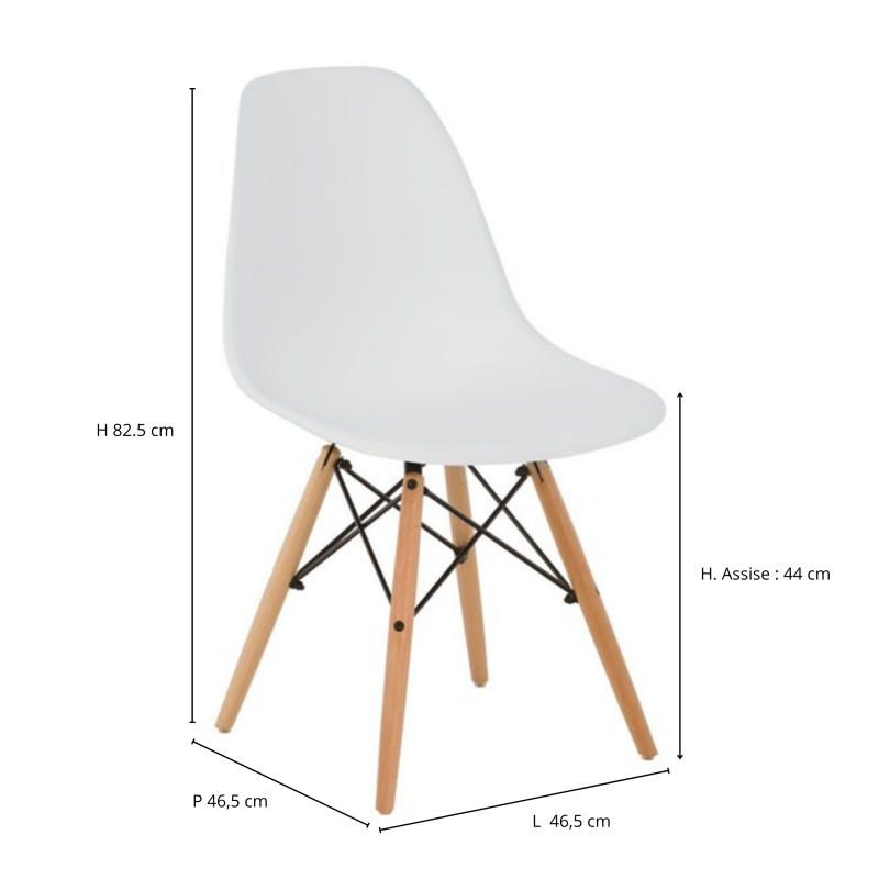 Dsw Stoel - Wit