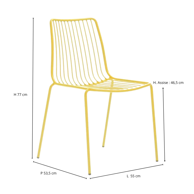 Silla amarilla Nolita