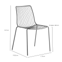 Silla Nolita Gris Antracita