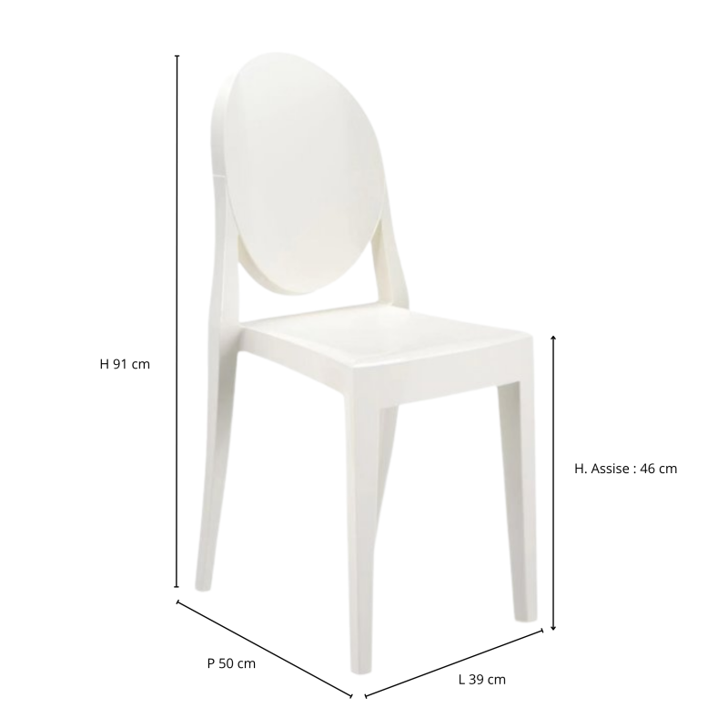 Victoria Ghost chair