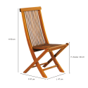Teak chair