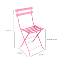 Garden Chair - Fushia