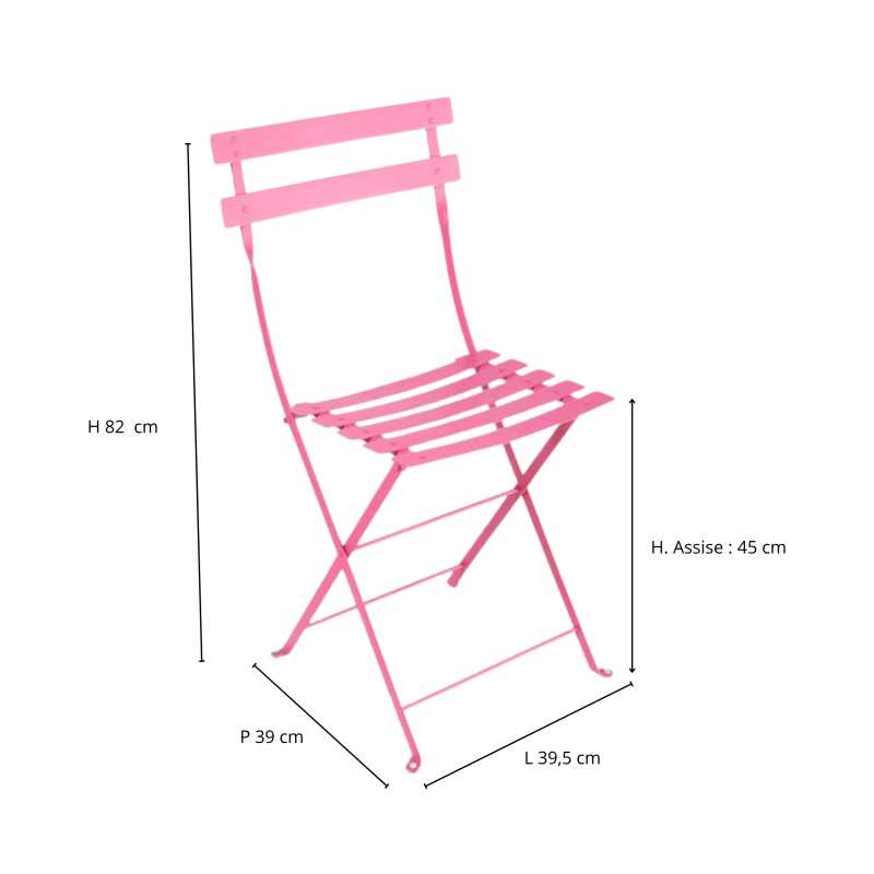 Garden Chair - Fushia