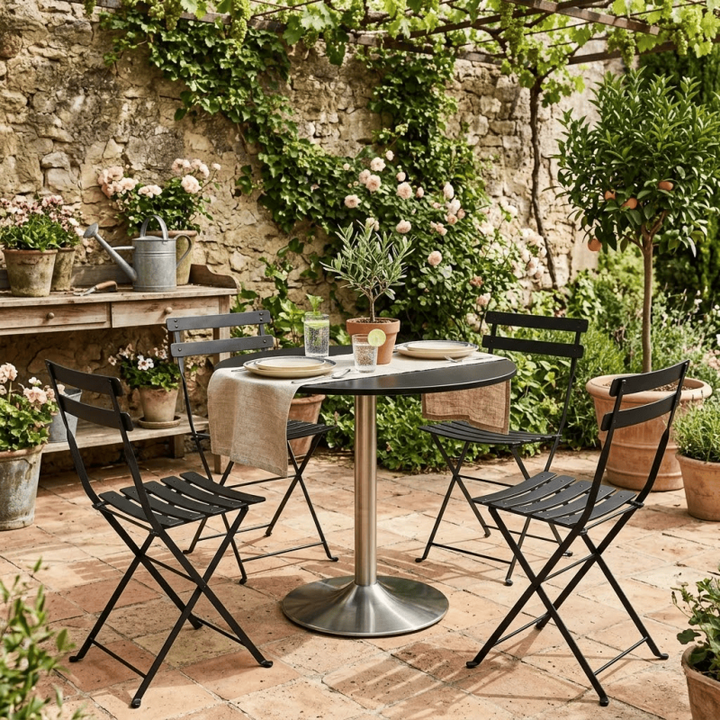 Garden Chair - Black