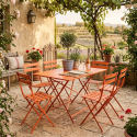 Garden Chair - Orange