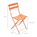 Tuinstoel - Oranje