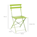 Chaise Jardin - Vert Anis