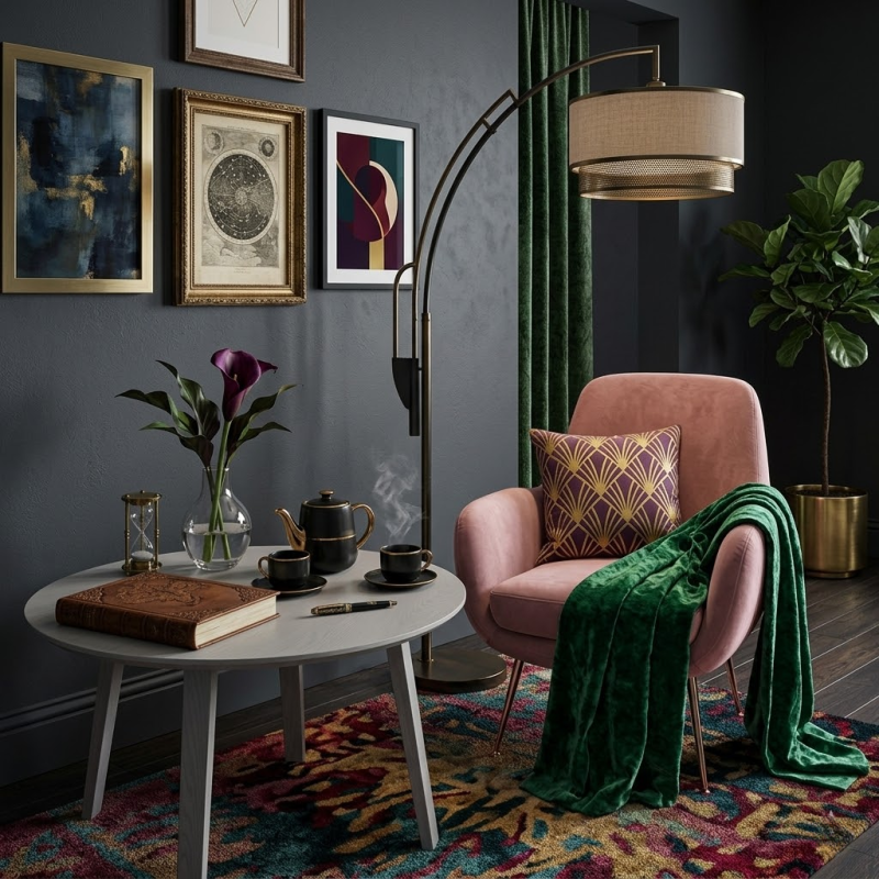 Fauteuil Tyler Rose