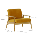 Zonnebloem fauteuil