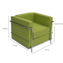 Sillón Kubic