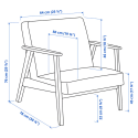 Fauteuil Isak